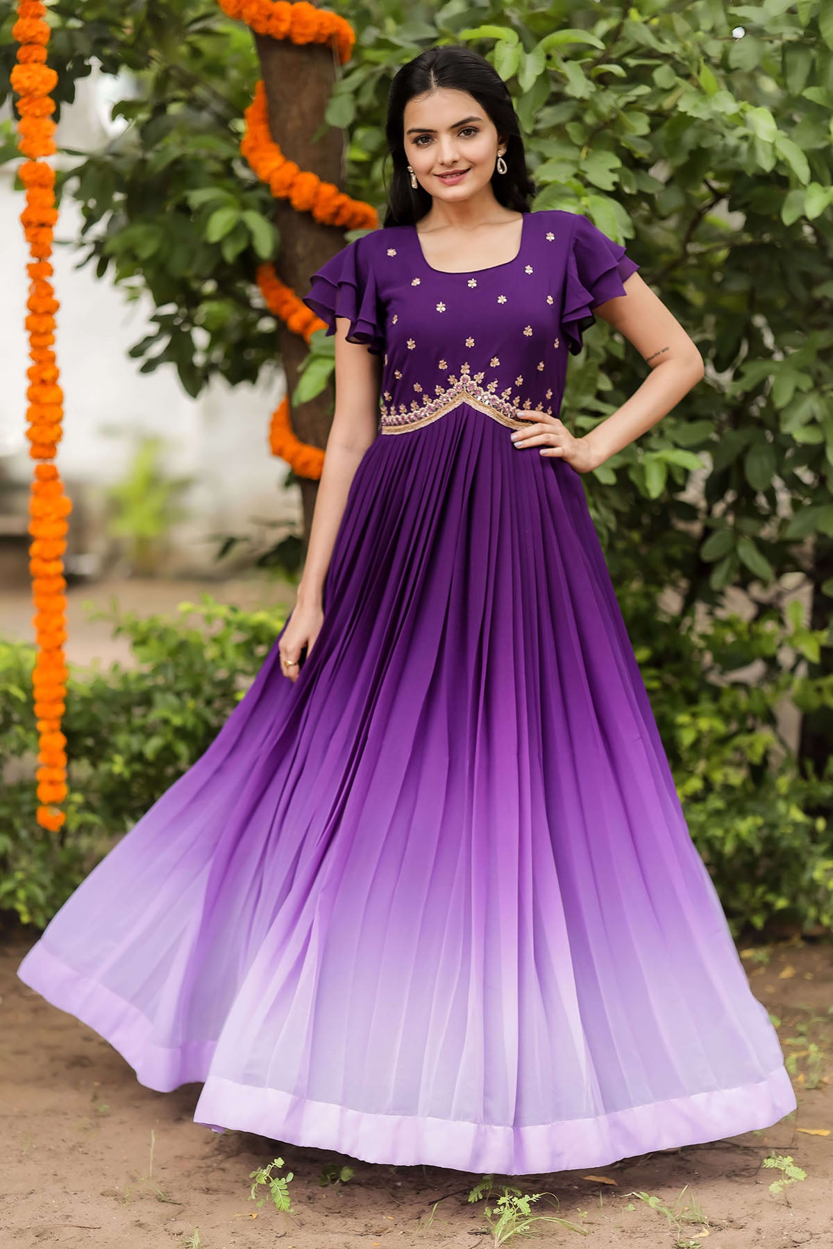 Buy Evening Gowns & Party wear Designer Gowns Online Best Price | Samyakk